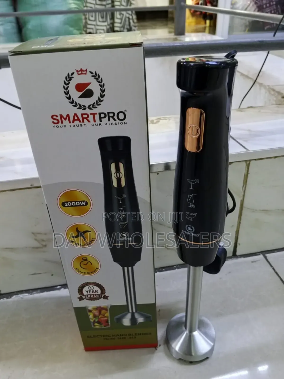 Hand Blender Smartpro SHB-313 – Ideal for Soups Baby Food