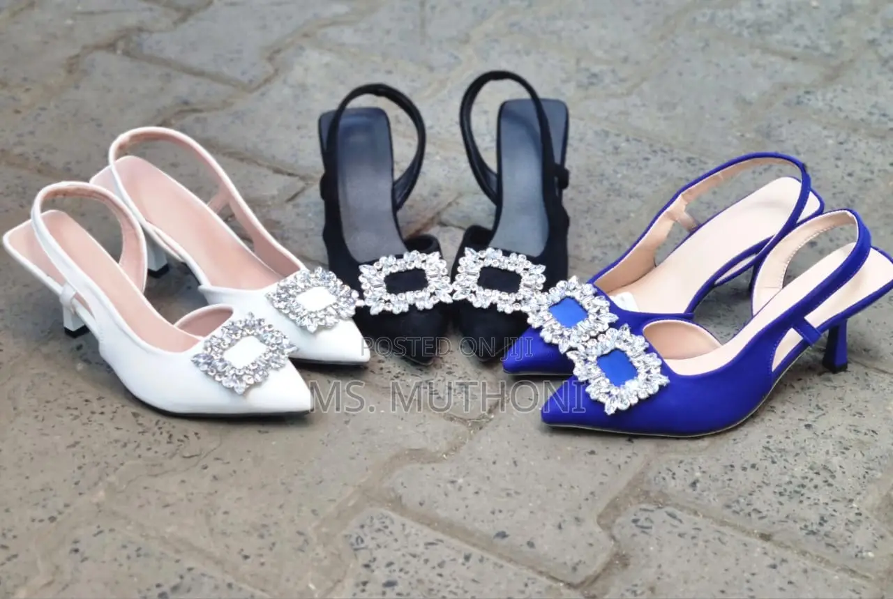 Rhinestone Embellished Kitten Heels Sizes: 37 38 39 40 41