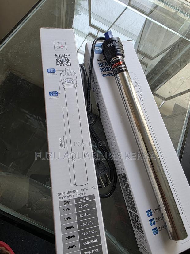 Ultra-Quiet 200w Aquarium Heater – No Humming, No Buzzing - main view