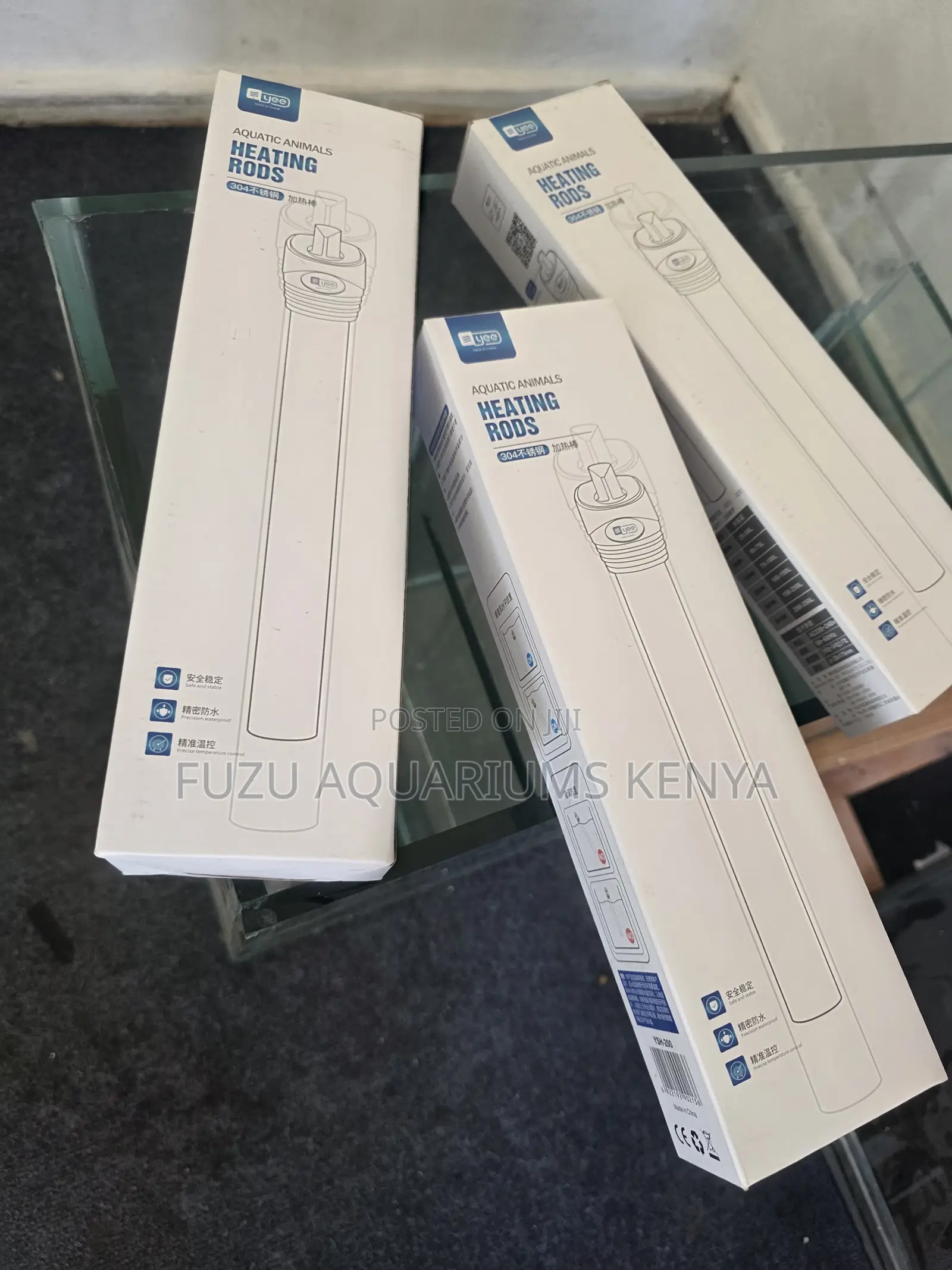 Lifetime Stainless Steel Aquarium Heater for Planted Tanks