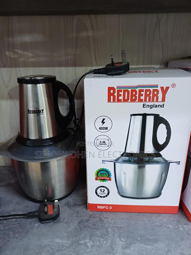 Redberry 3l Stainless Steel Food Chopper