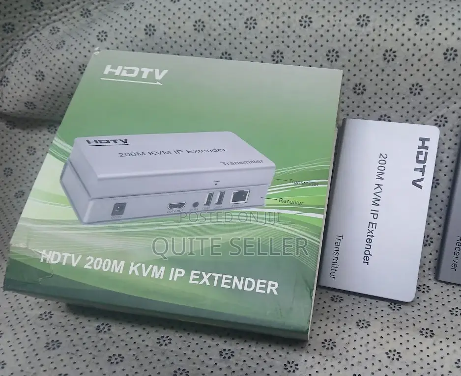 Hdmi KVM Extender 200m Usb Keyboard Mouse Over Rj45