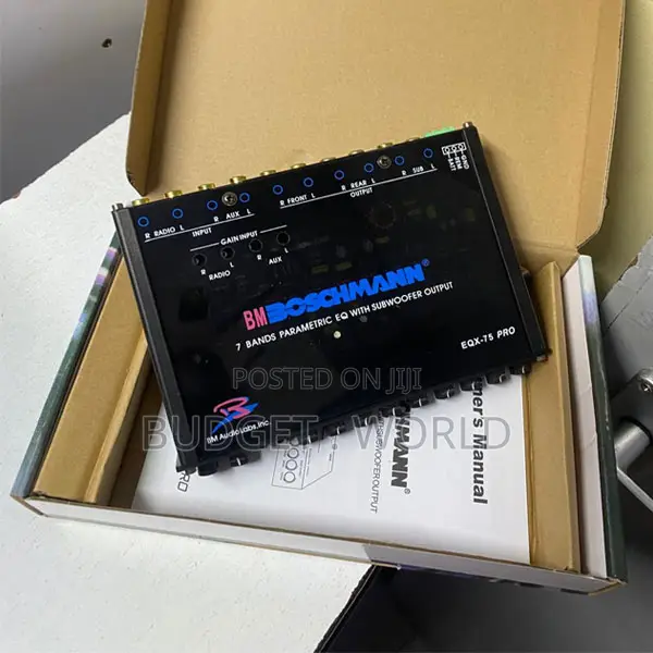 Professional Equalizer With 7 Band Car Music