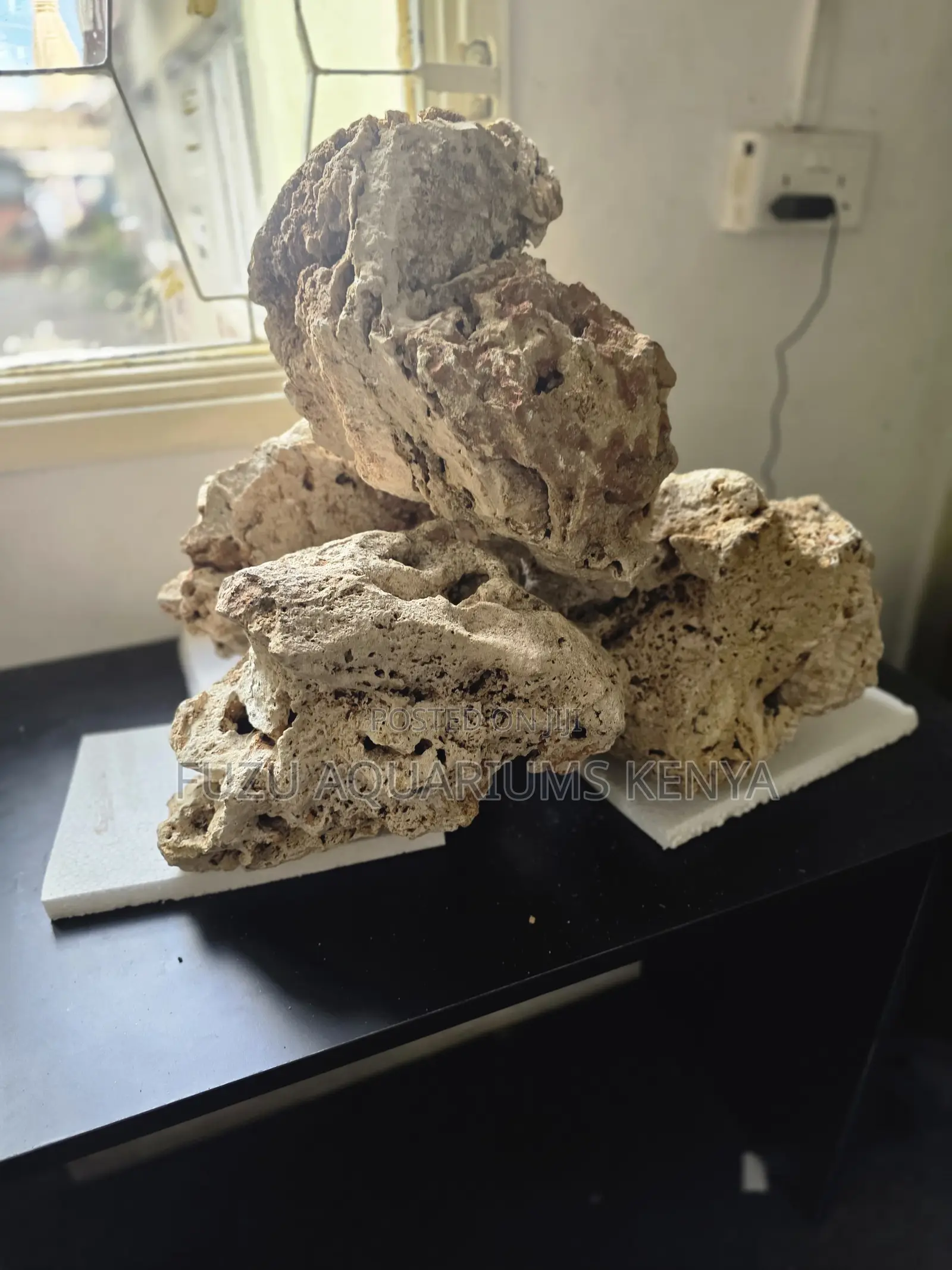 Hole-Filled Aquarium Coral Rock – Perfect Fish Territories