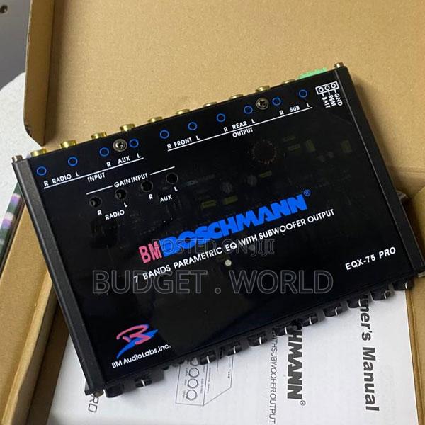 Brand New Car Music 7band Equalizer R Eqx-75pro 7 Band Parametric
