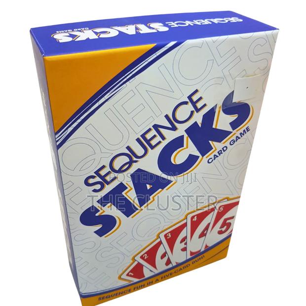 Sequence Stacks Card Game - main view