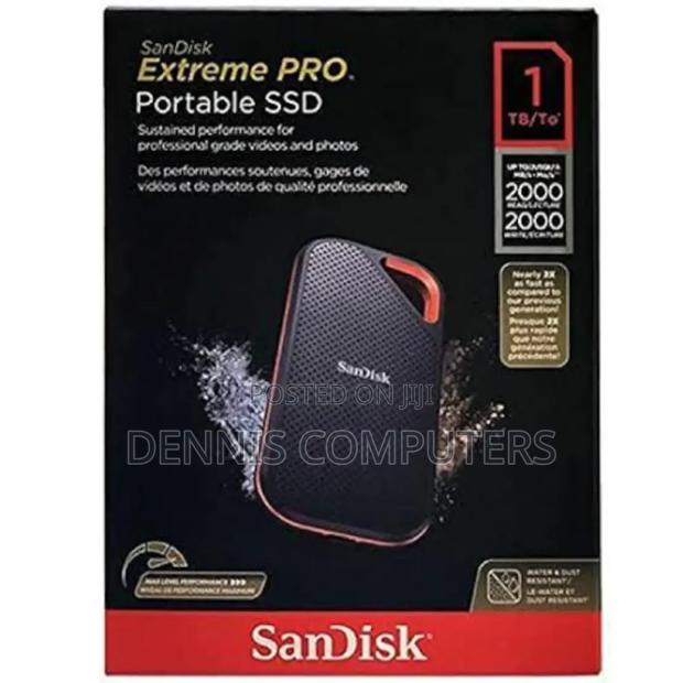 Sandisk E81 Extreme Pro Portable External SSD V2 1tb