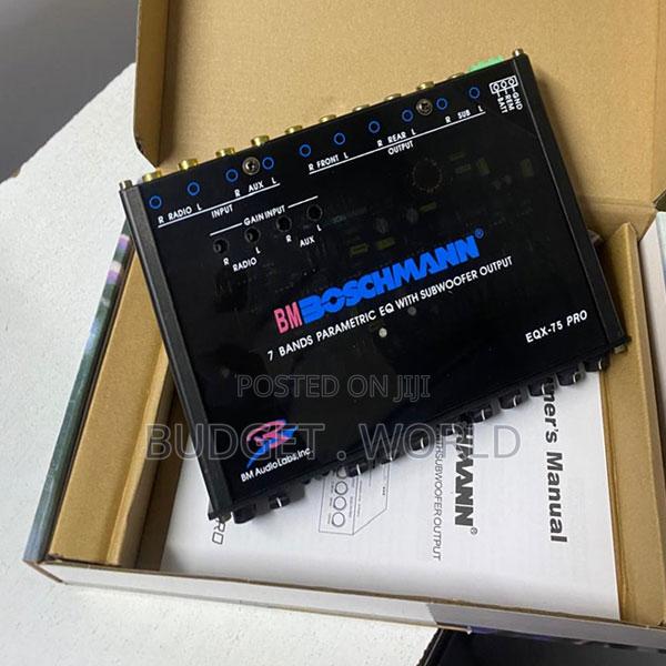 Brand New Subwoofers Equalizer R Eqx-75pro 7 Band Parametric Equalizer