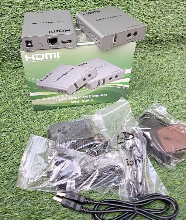 New Cat5e Cat6 Rj45 Ethernet Cable Transmitter Receiver - main view