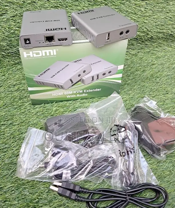New Cat5e Cat6 Rj45 Ethernet Cable Transmitter Receiver