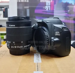 Canon Eos 250d Camera With 18-55mm F/4-5.6 Is Stm Lens