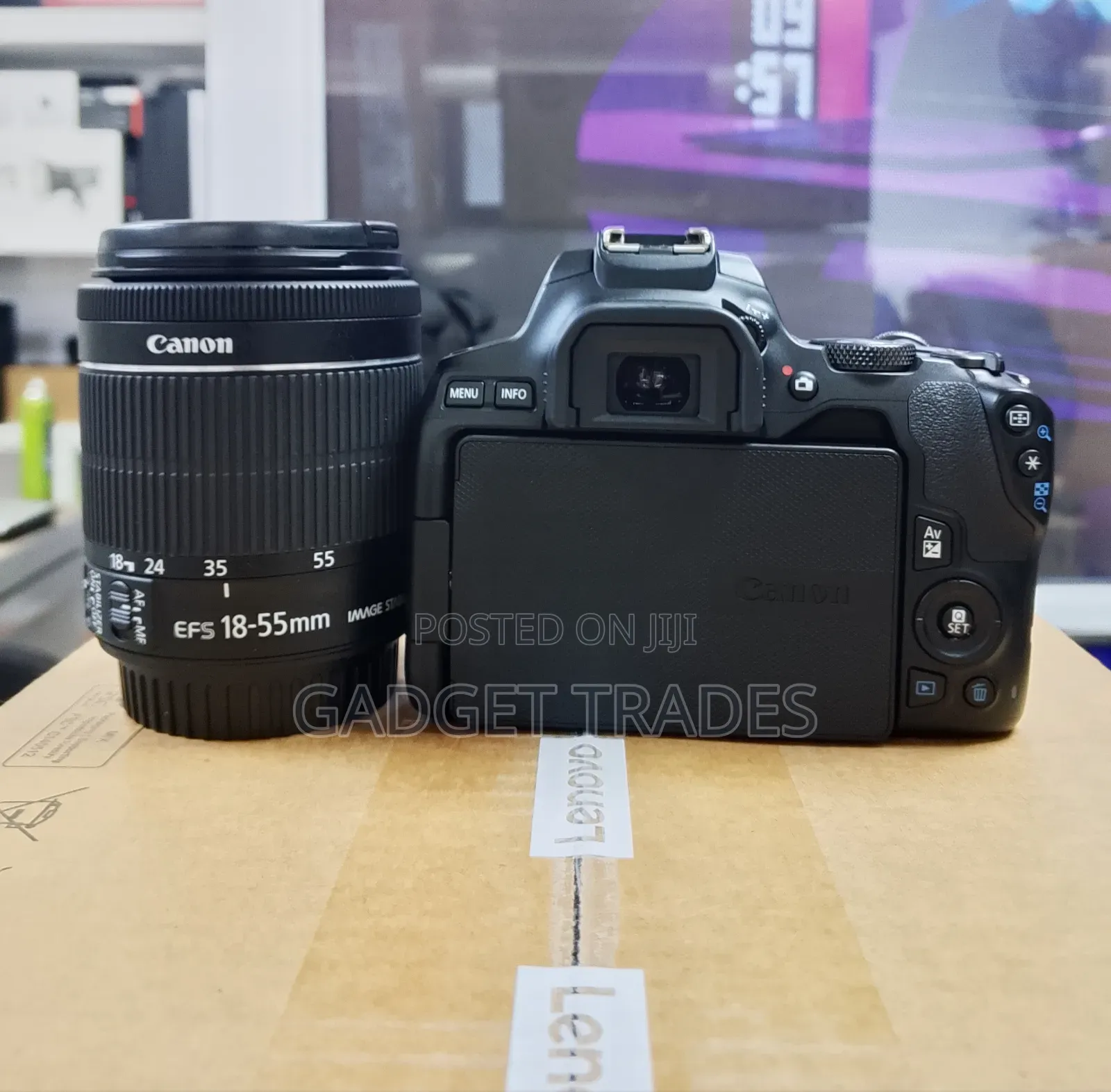 Canon Eos 250d Camera With 18-55mm F/4-5.6 Is Stm Lens