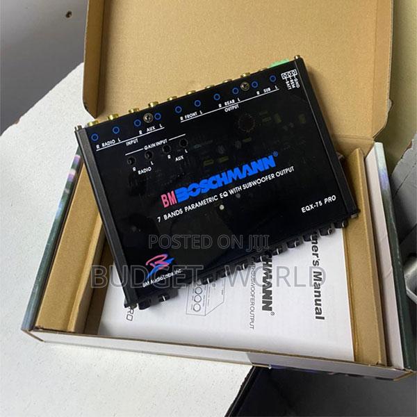 Parametric Affordable Boschmann Equalizer R Eqx-75pro 7 Band Equalizer - main view