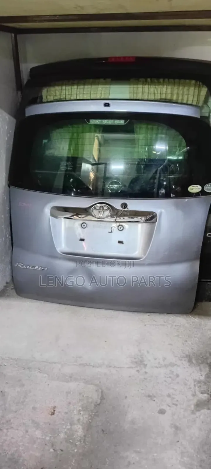Toyota Ractis 2008 Boot Lid