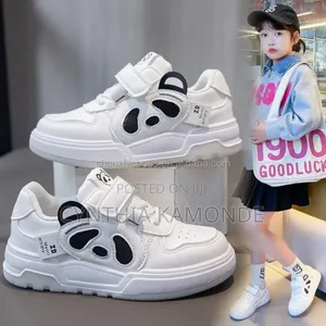 Pink White Kids Sneakers