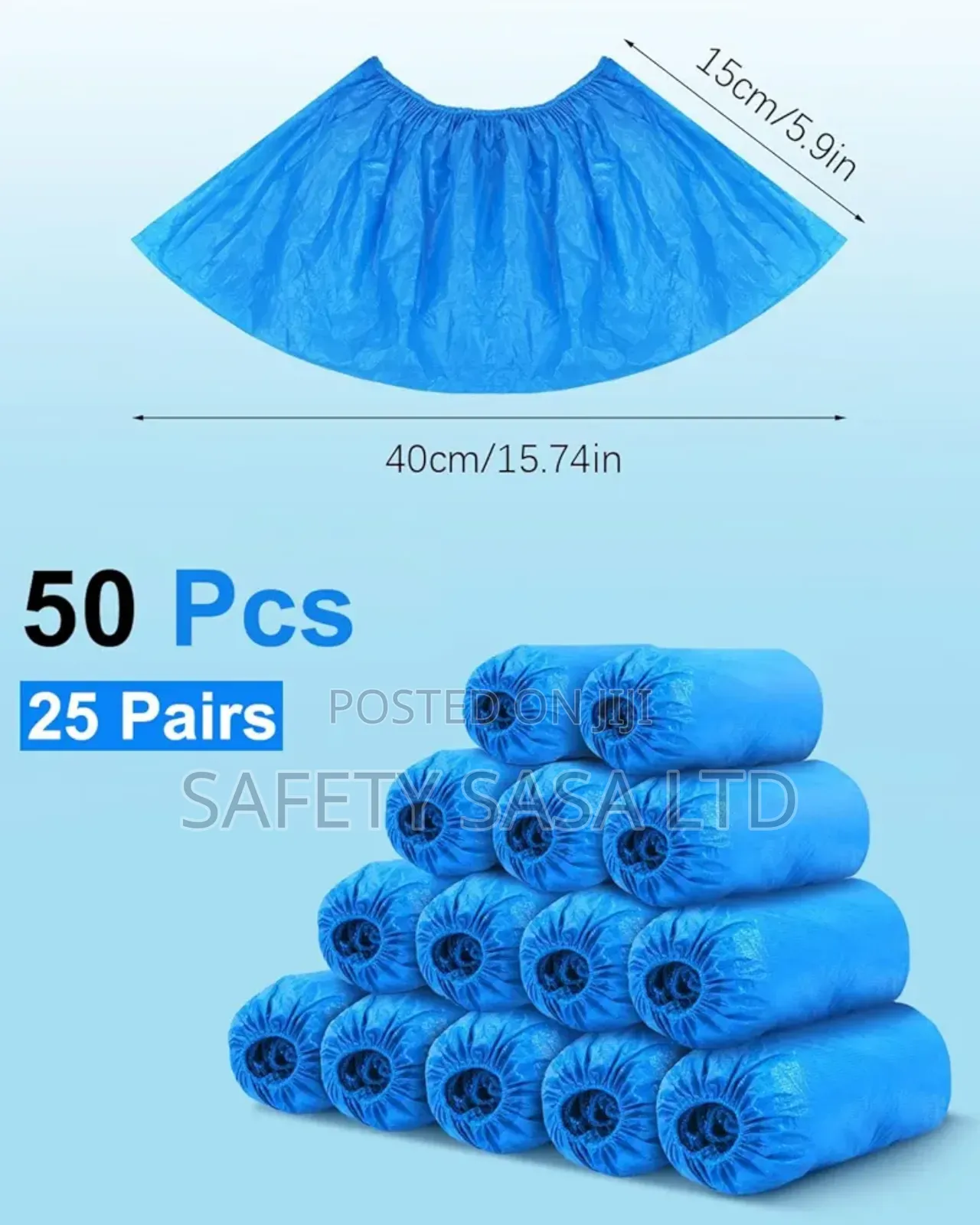 Disposable Shoe Cover (Blue)