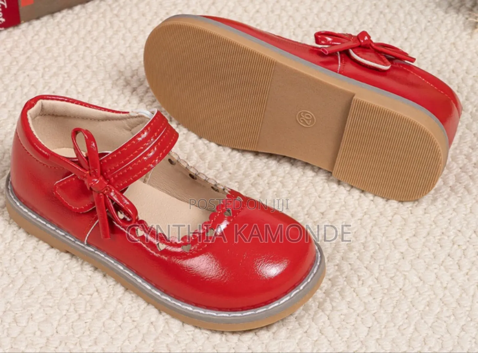 Love Dotted Doll Shoes