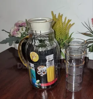 Stylish Clear Acrylic Water Set_pa