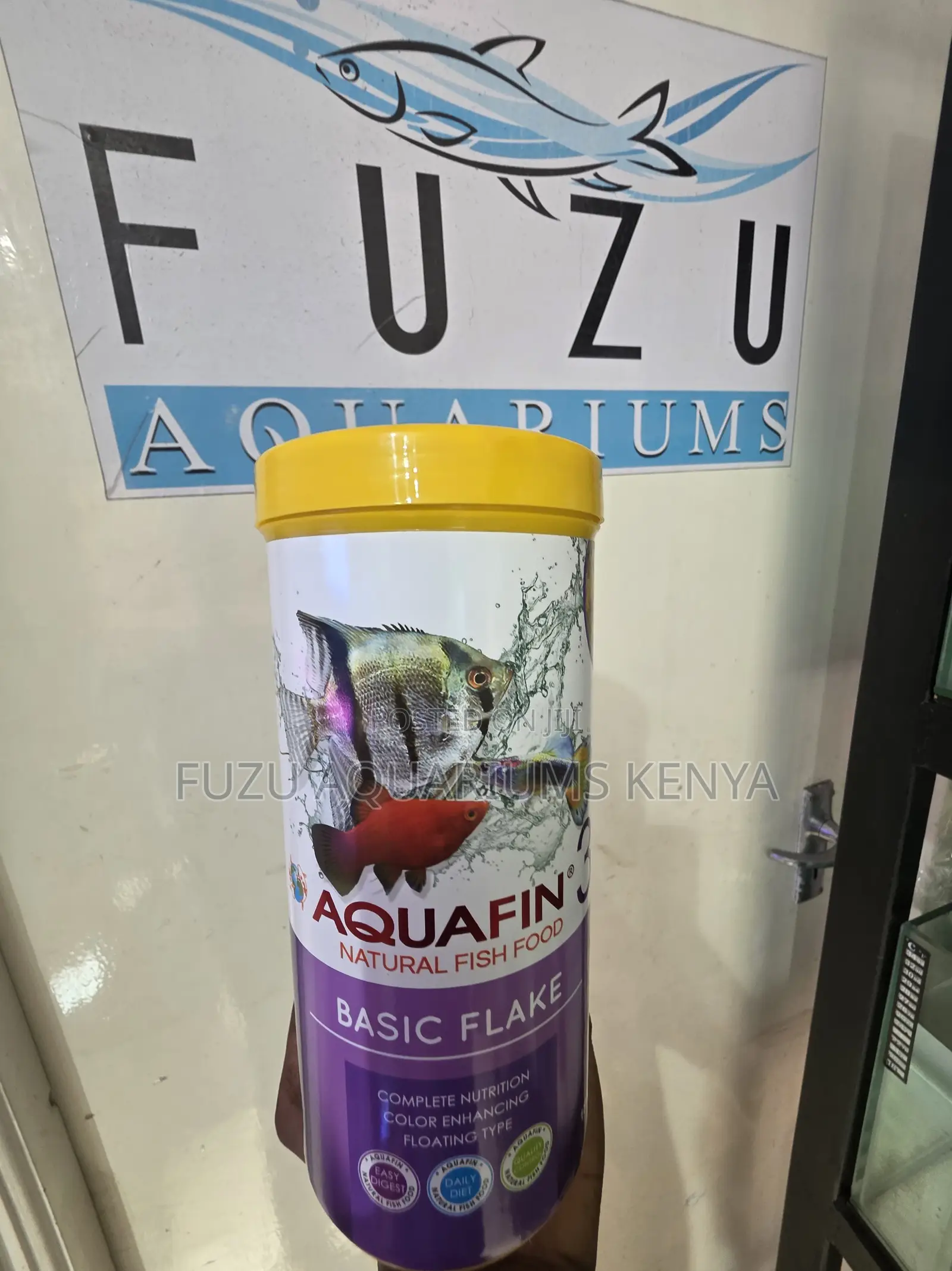 Premium Protein Fish Food Flakes