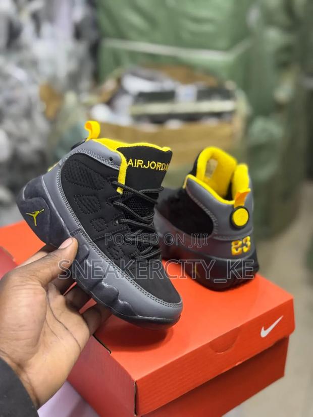 Kids Jordan 9s - main view