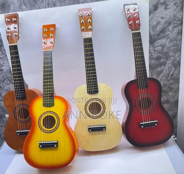 Premium 6-String 23 Inch Guitar, Crafted for Both Beginners - main view