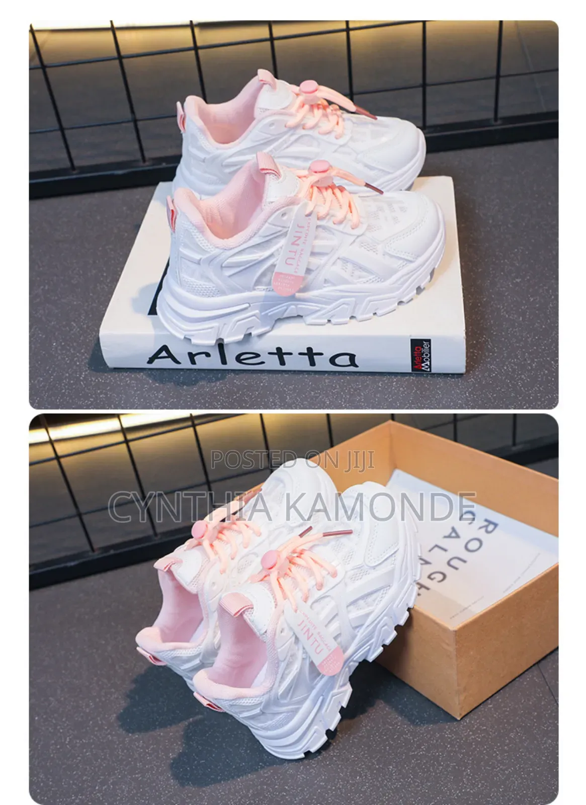 Blue White Pink All Colors Available Fancy Kids Sneakers