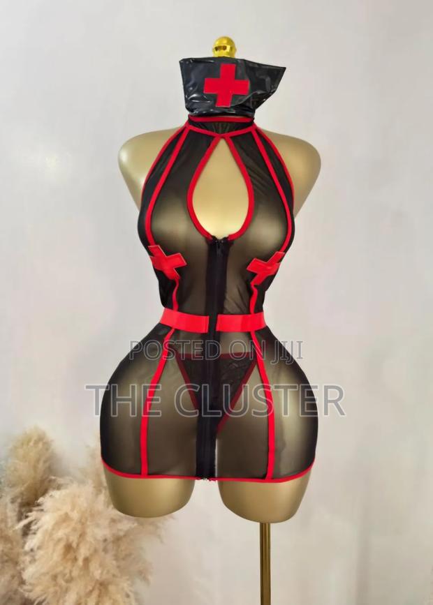 Bodycon Dress Naughty Sensual Nurse Cosplay Outfit