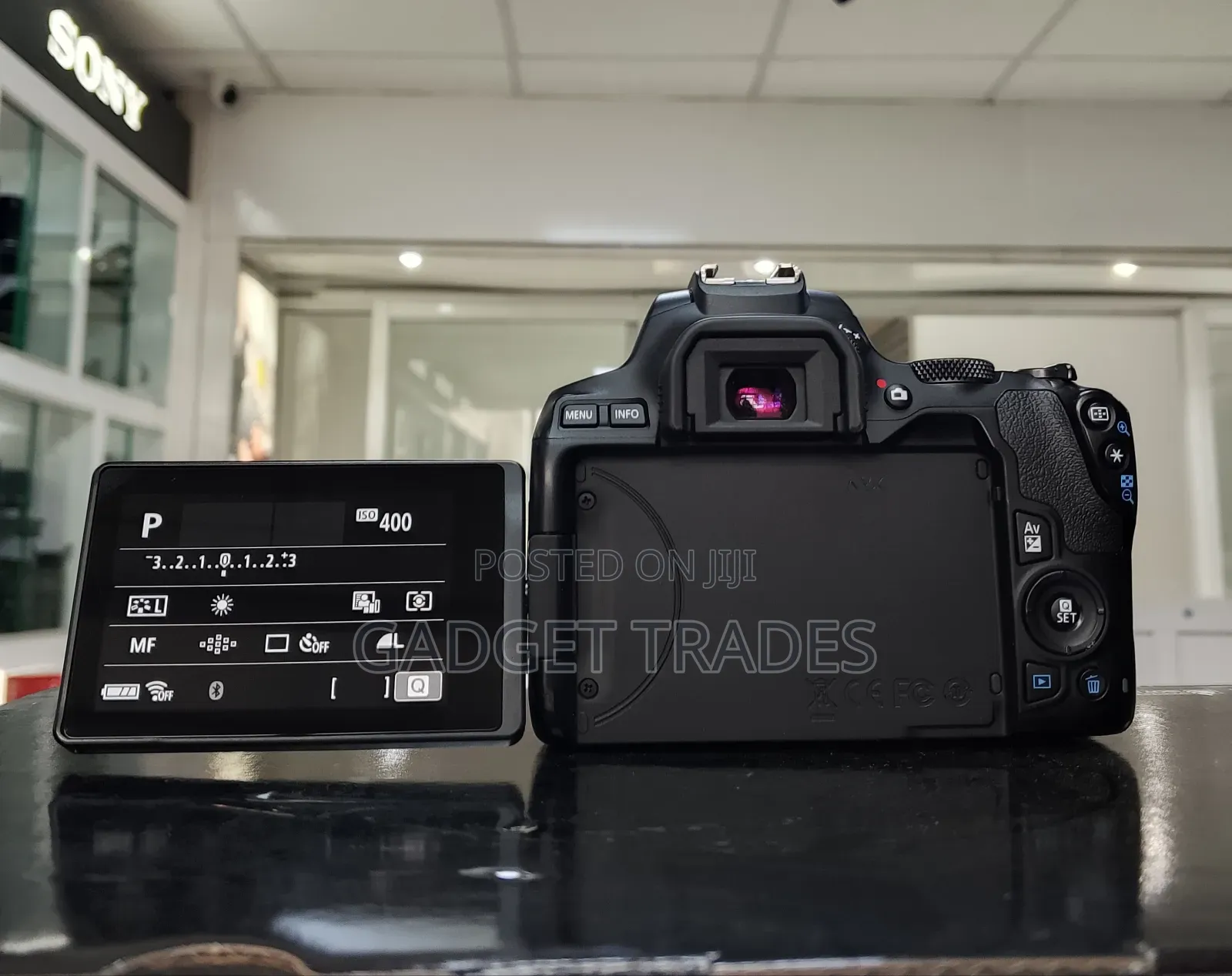 Canon Eos 250d Camera With Ef-S 18-55 Mm F/3.5-5.6 Iii
