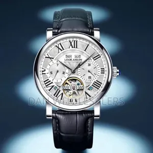 Luoie Juelen White Dial With Roman Numerals Men's Watch