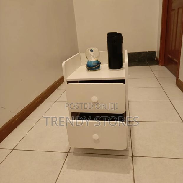 Mminimalist Wooden Bedside Table - main view