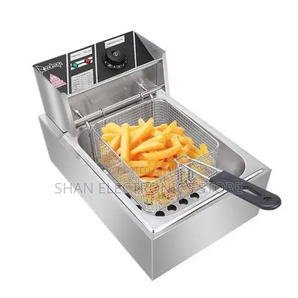 Electromate Single Electric Deep Fryer 6 Literes
