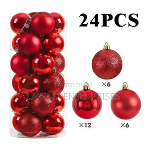 Hanging Christmas Decor Balls - thumbnail 2