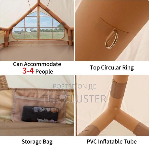 Heavy Circular Camping Tents - main view