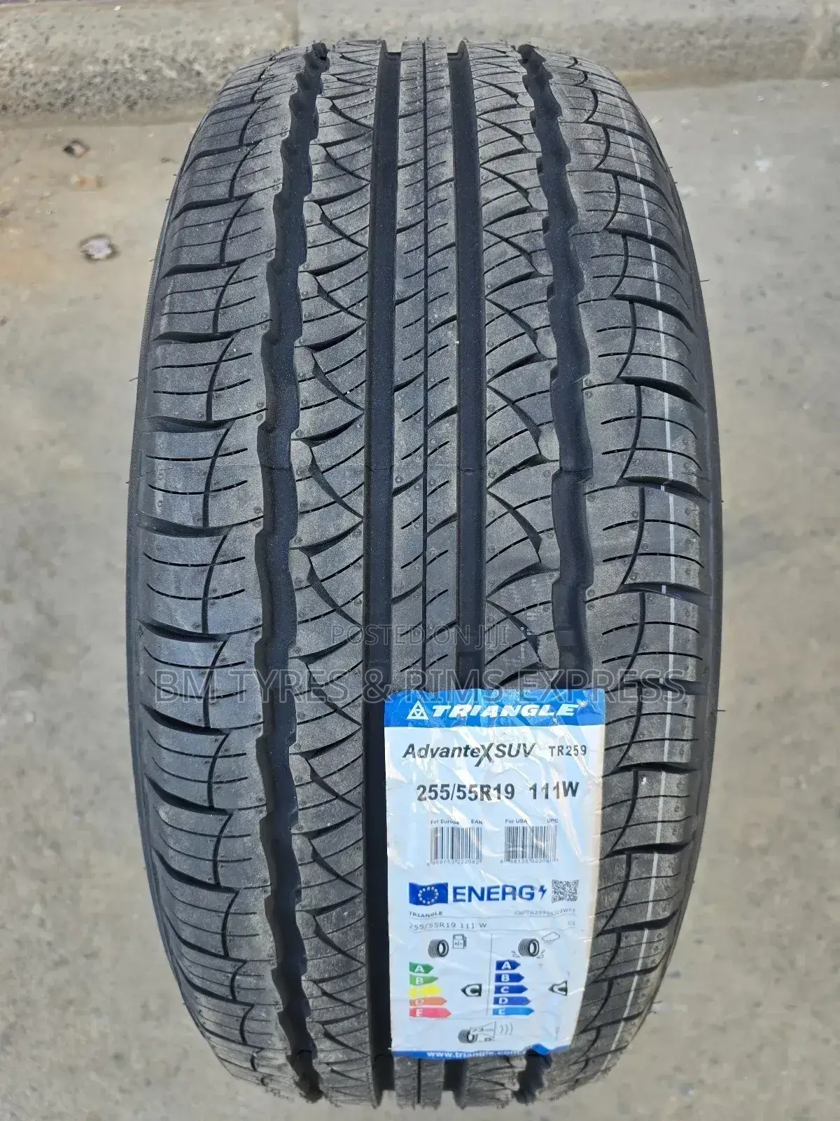 255 /55 R19 Triangle Tyres (Highway).