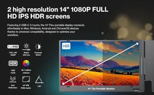 The Flex 14' Triple Portable Monitor