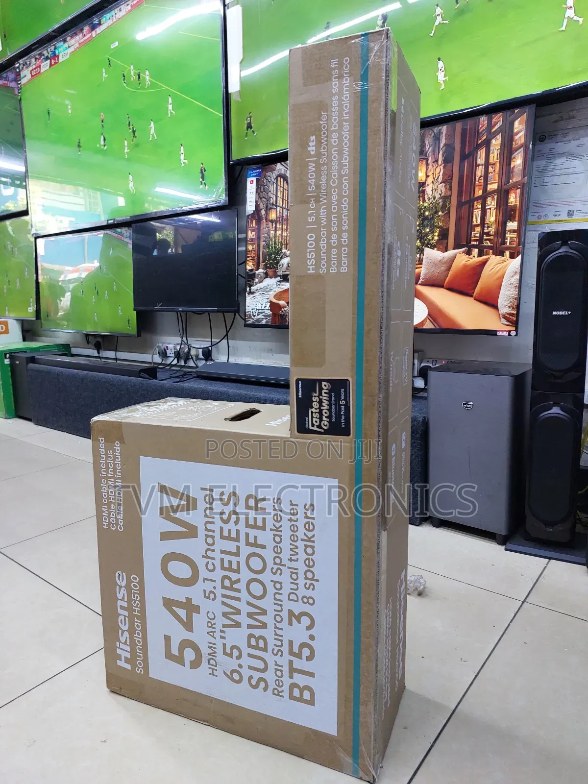 Hisense Hs5100 540w 5.1ch Soundbar
