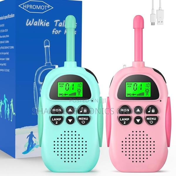 Walkie Talkies for Kids Rechargeable 2 Pack Walkie Talkies