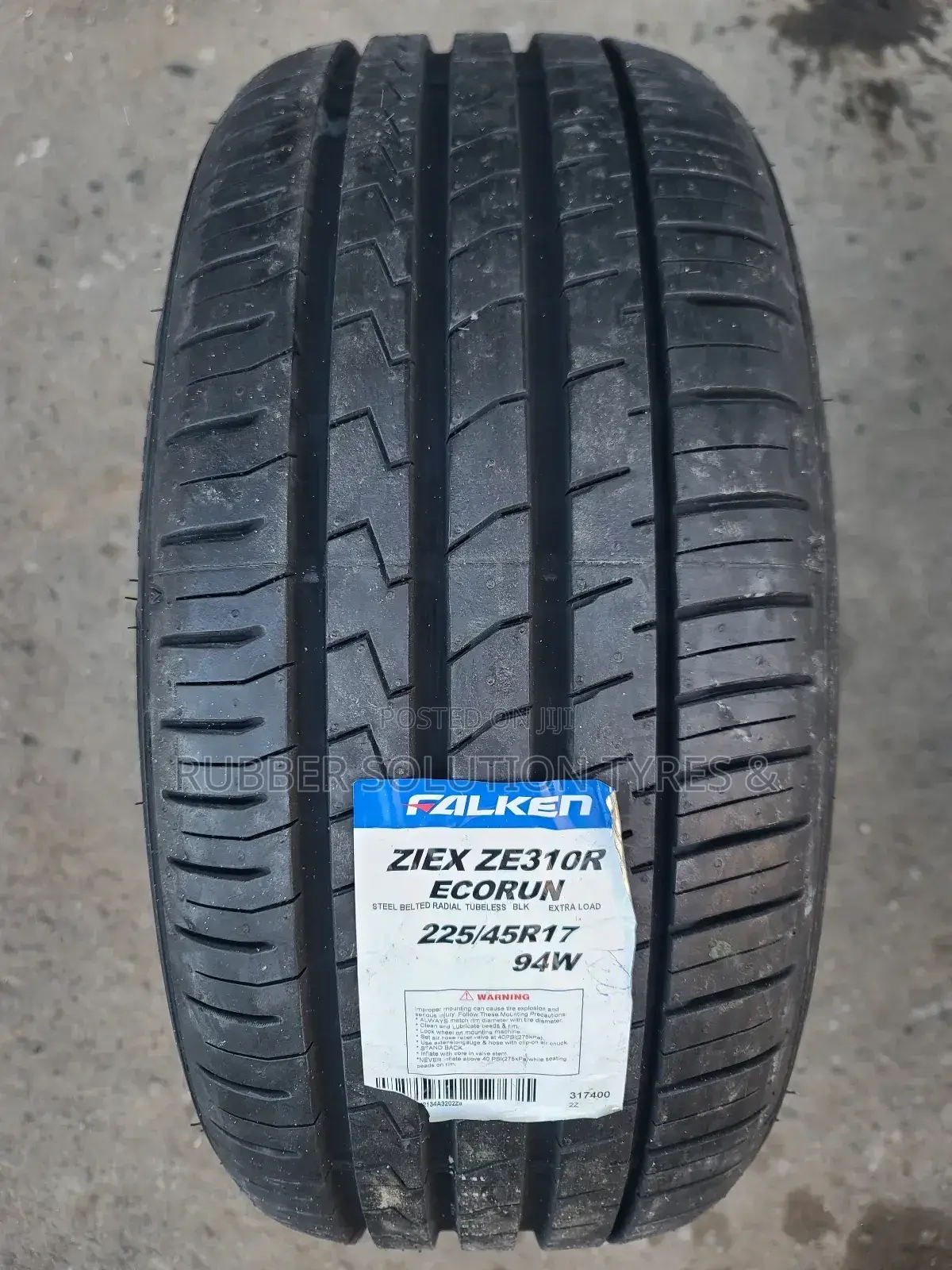 225/45r17 Falken Tyres 94w Ecorun Ziex Ze310r