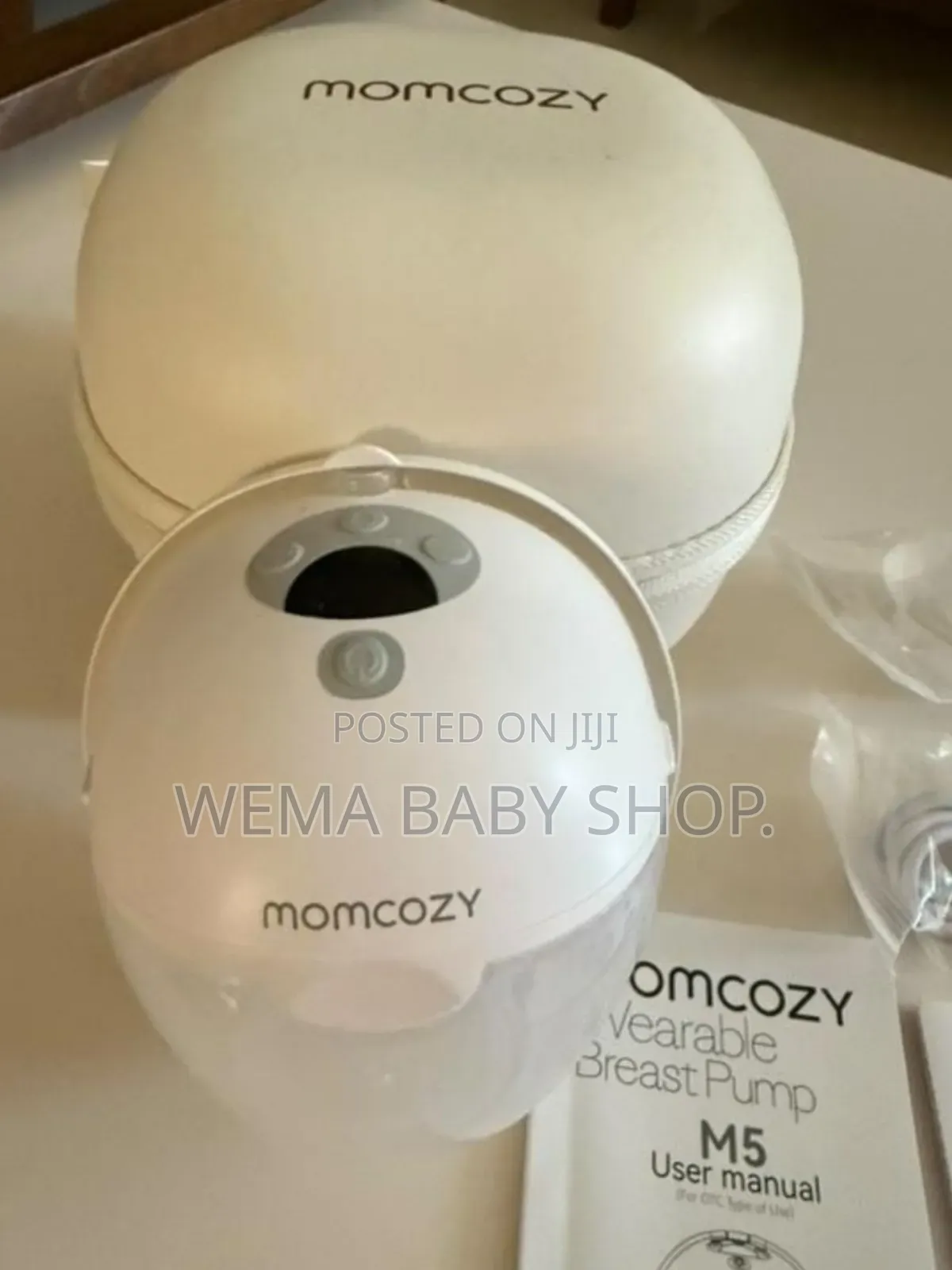Momcozy M5 Single Wearable Breast Pump.