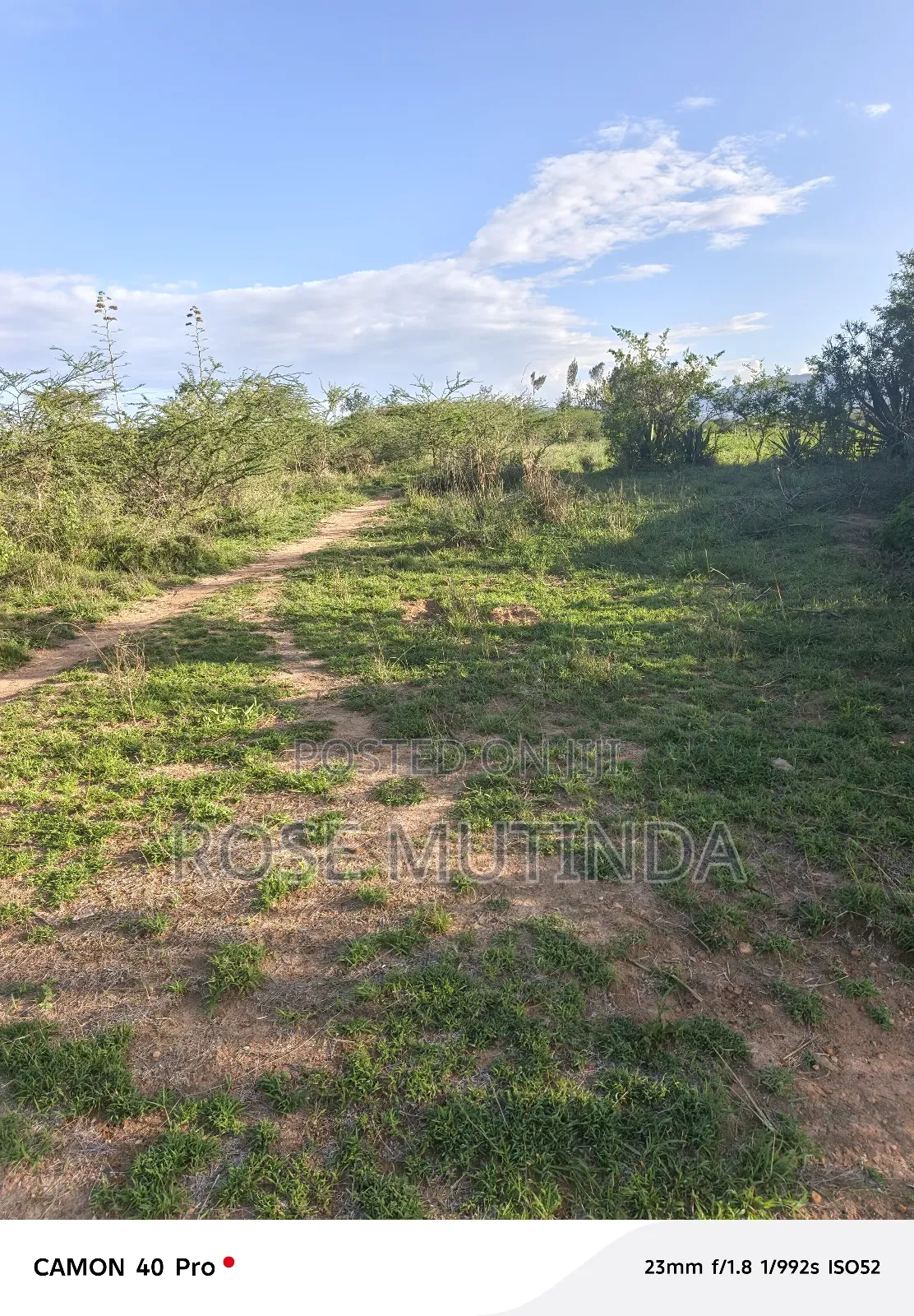 One Acre for Sale at Nguluni