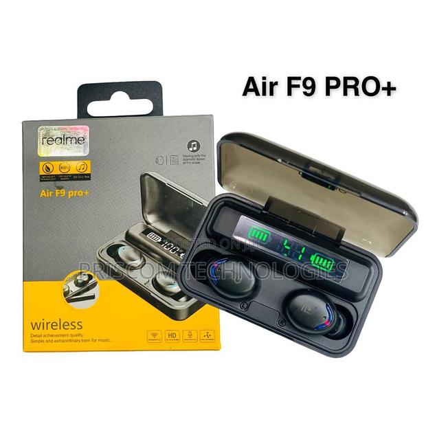 Realme Air F9 Pro Plus Wireless Earbuds Bluetooth 5.1