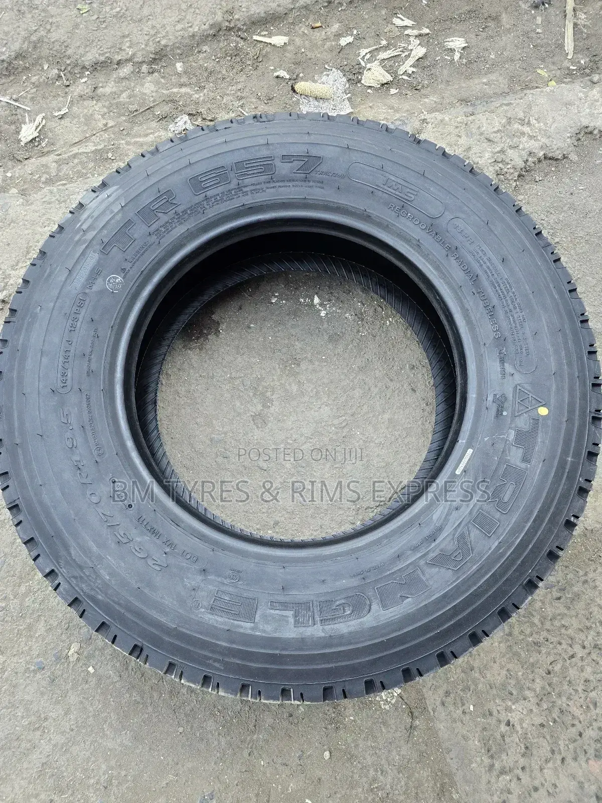 265 /70 R19. 5 Triangle.