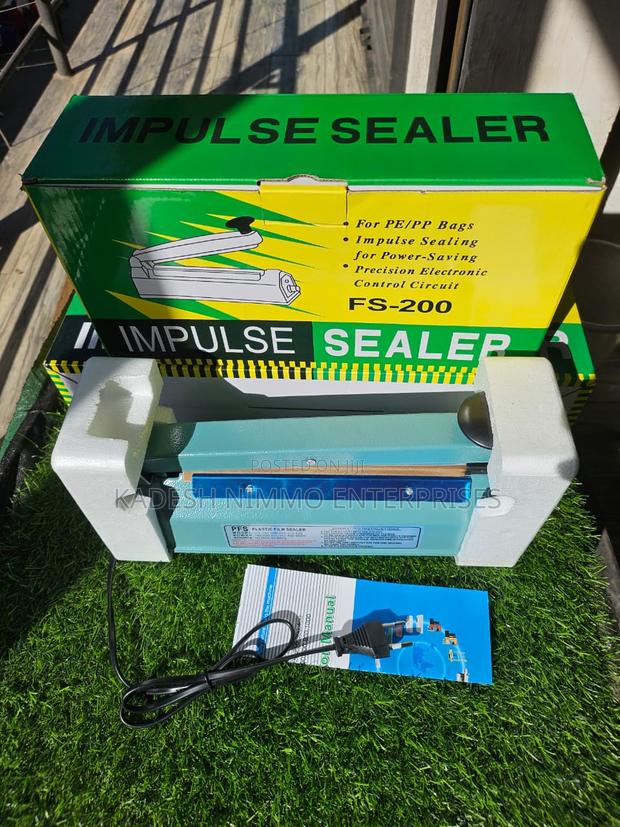 High-quality 200mm Impulse Sealer – Portable Metal Construction