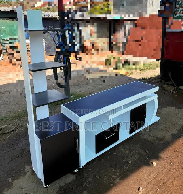 Tv Stand With Flower Stand; - main view