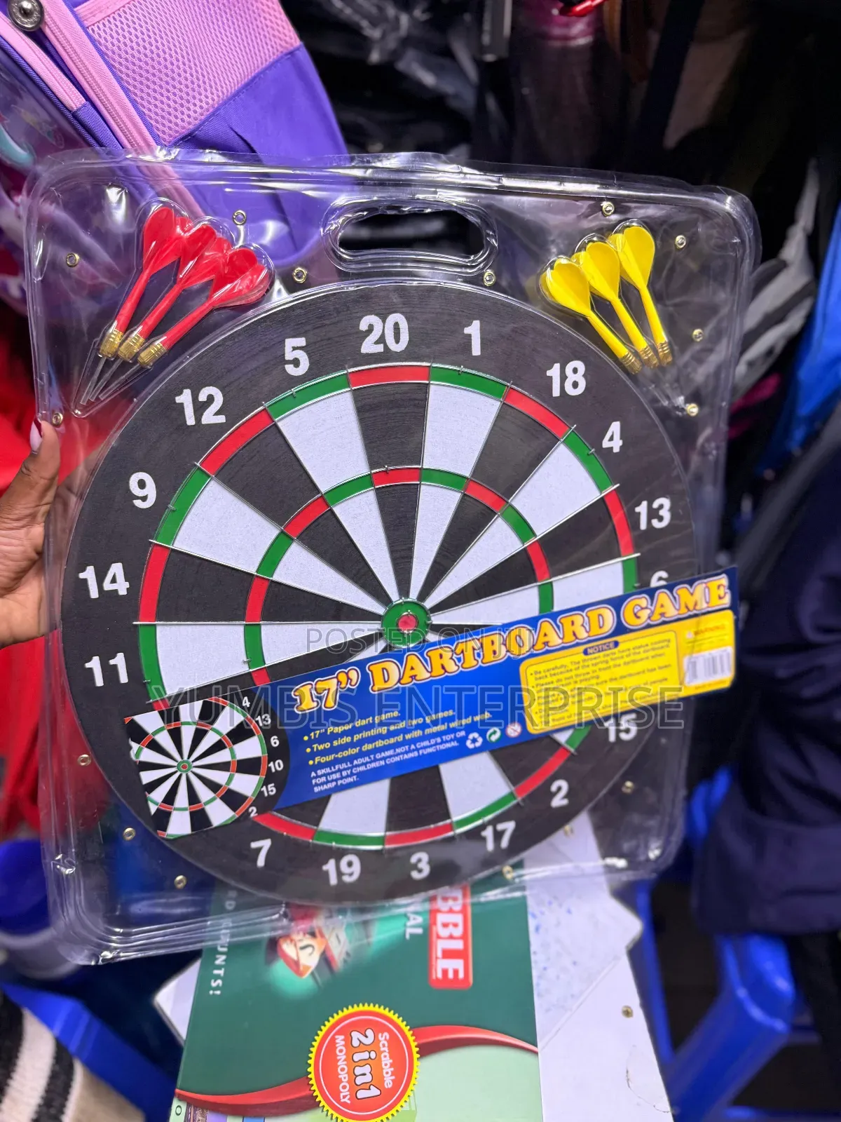 Dartboard Games at 1200ksh(17inches)