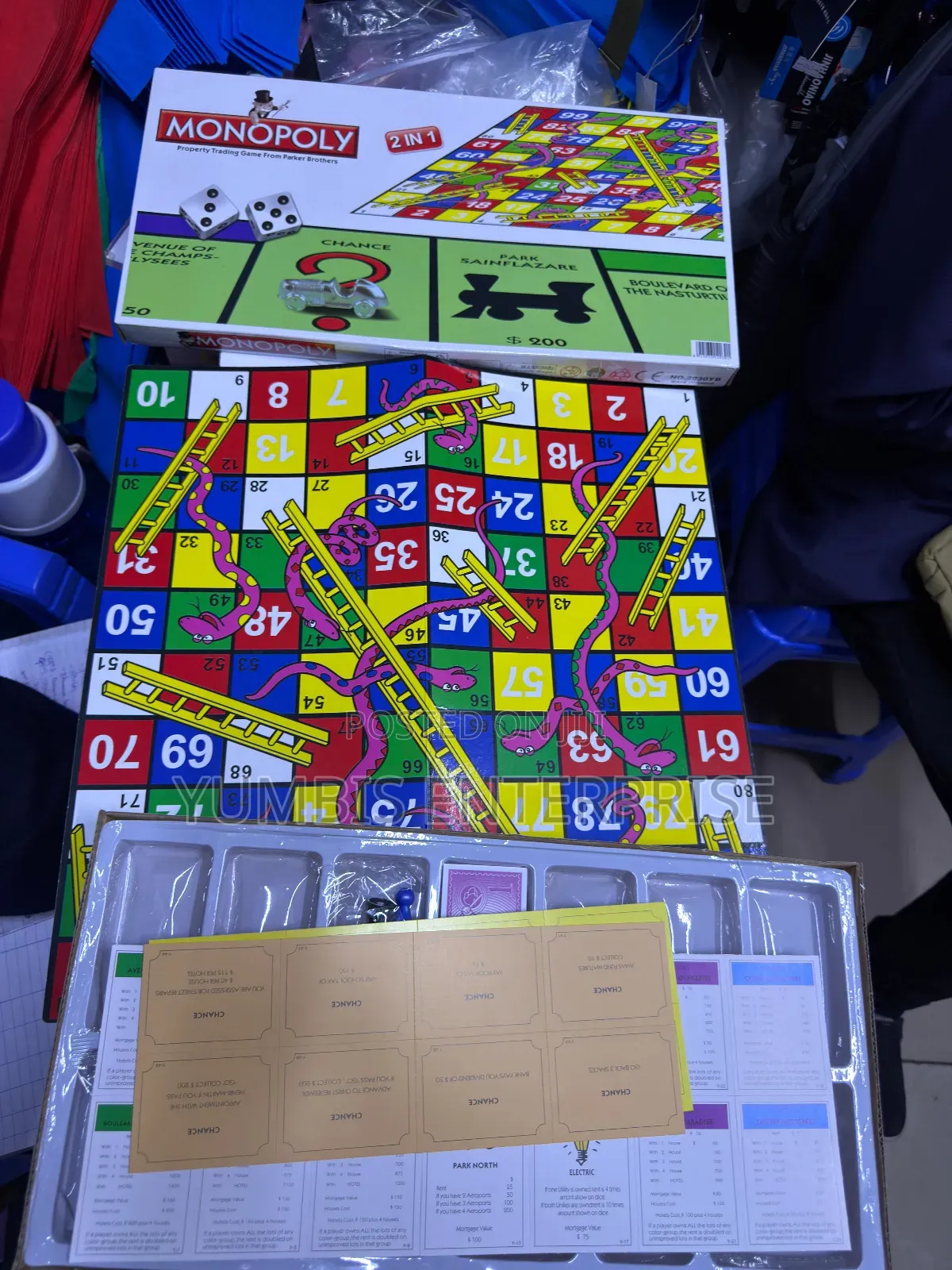 Monopoly and Scrabble Board Games at 1000 KSH