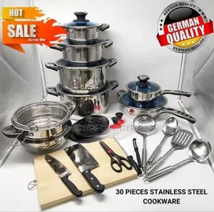 Marwa 30pcs Stainless Steel Pots