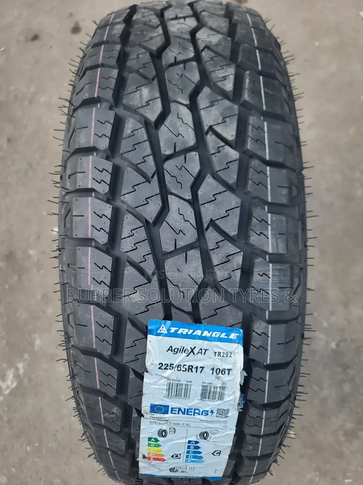 225/65r17 Triangle Tires 106t Agilex Tr292[All Terrain ]