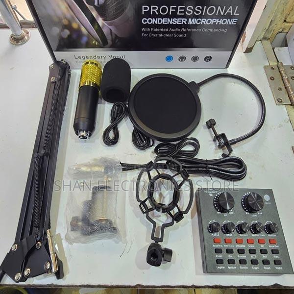 V8 Condenser Microphone With Live Recording - main view