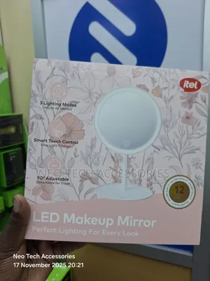 Itel Led Makeup Mirror With 3 Lighting Modes